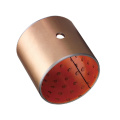 Steel Bronze POM (orange) Boundary Lubricating Bushing with Copper Plating